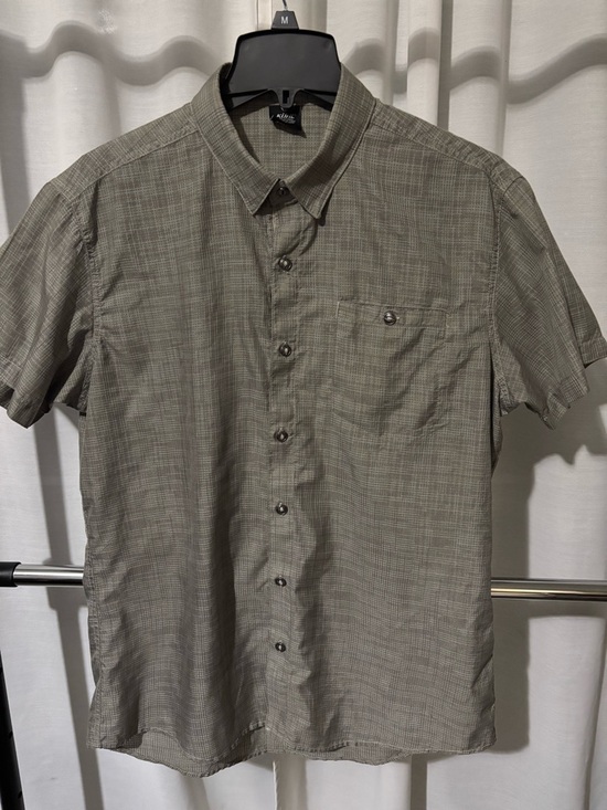Kuhl Other - Kuhl Olive Green Plaid Short-Sleeve Button-Down Shirt